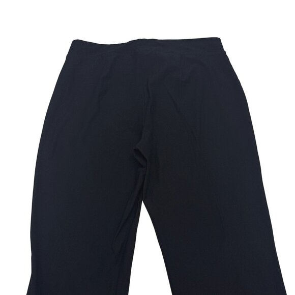 Eileen Fisher Petite Black Stretch Slim Leg Ankle Pull On Pants USA, Size PS - Picture 4 of 10